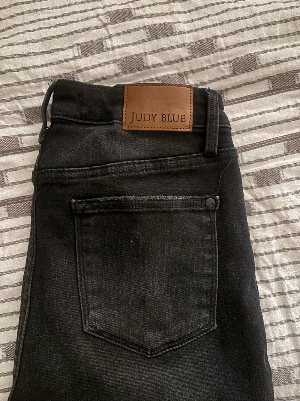 Judy Blue Washed Black Denim Pants